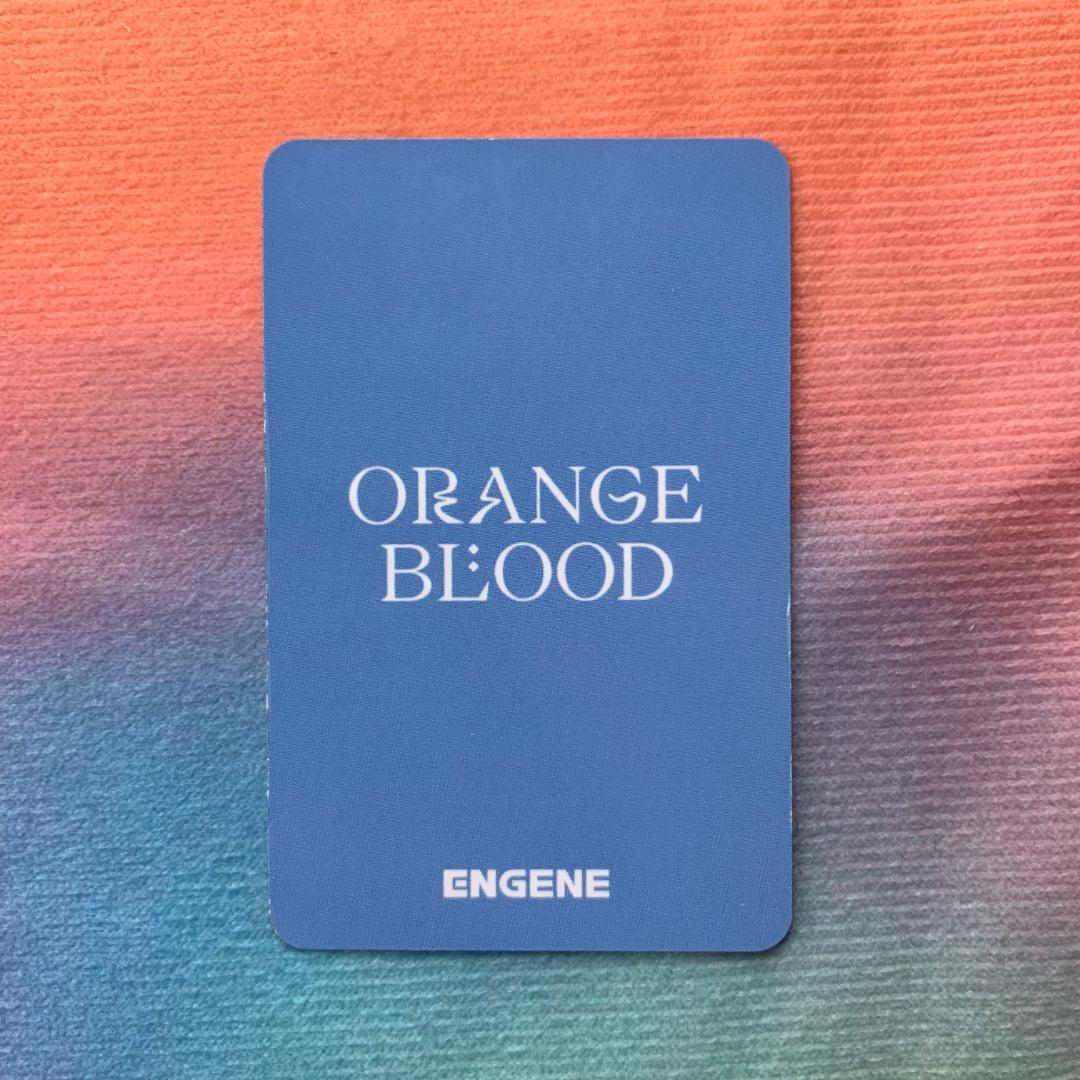 ソンフン ENHYPEN サノク トレカ BLOOD ORANGE - メルカリ