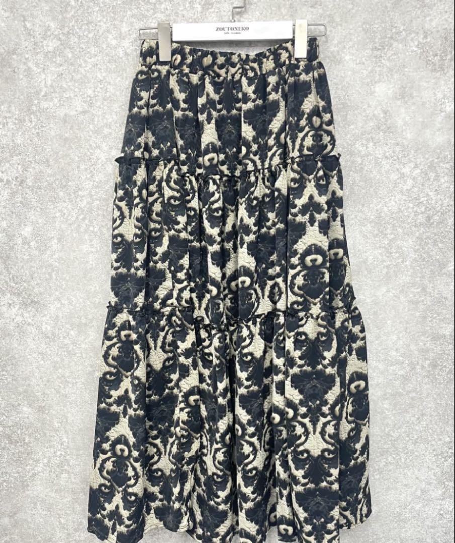 ぞうねこ完売品❣️プリントスカート
