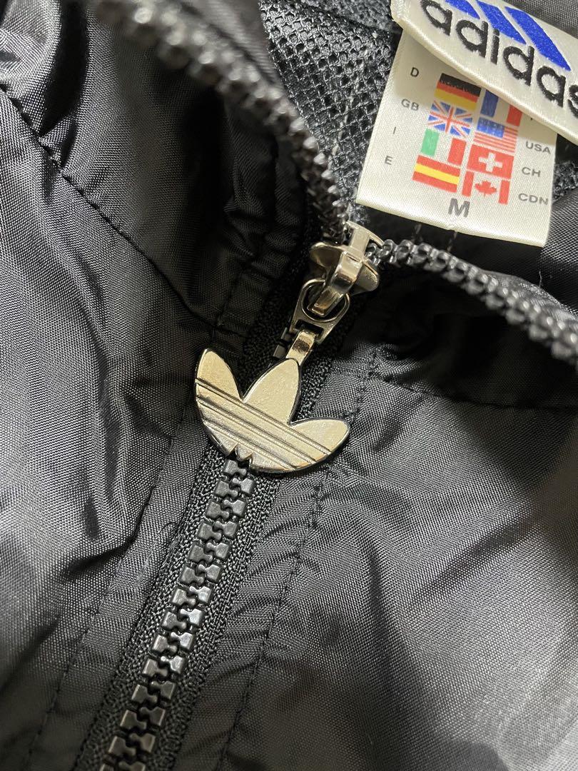 値下げ中 アディダス 90s adidas 刺繍ロゴ ナイロン セット上下セット