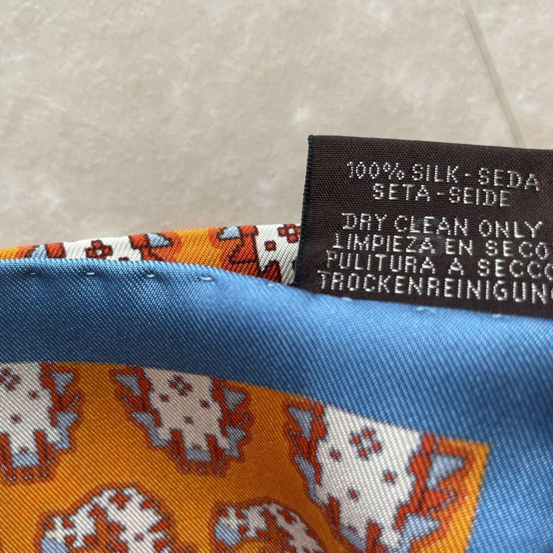 0*e様 エルメス　スカーフ　車輪デザイン スカーフ エルメス HERMES シルクスカーフ カレ90 四輪馬車の車輪 新品未