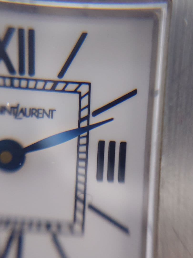 稼働 イヴサンローラン 腕時計 スクエア ローマン アンティーク 稼働 イヴサンローラン 腕時計 スクエア ローマン アンティーク