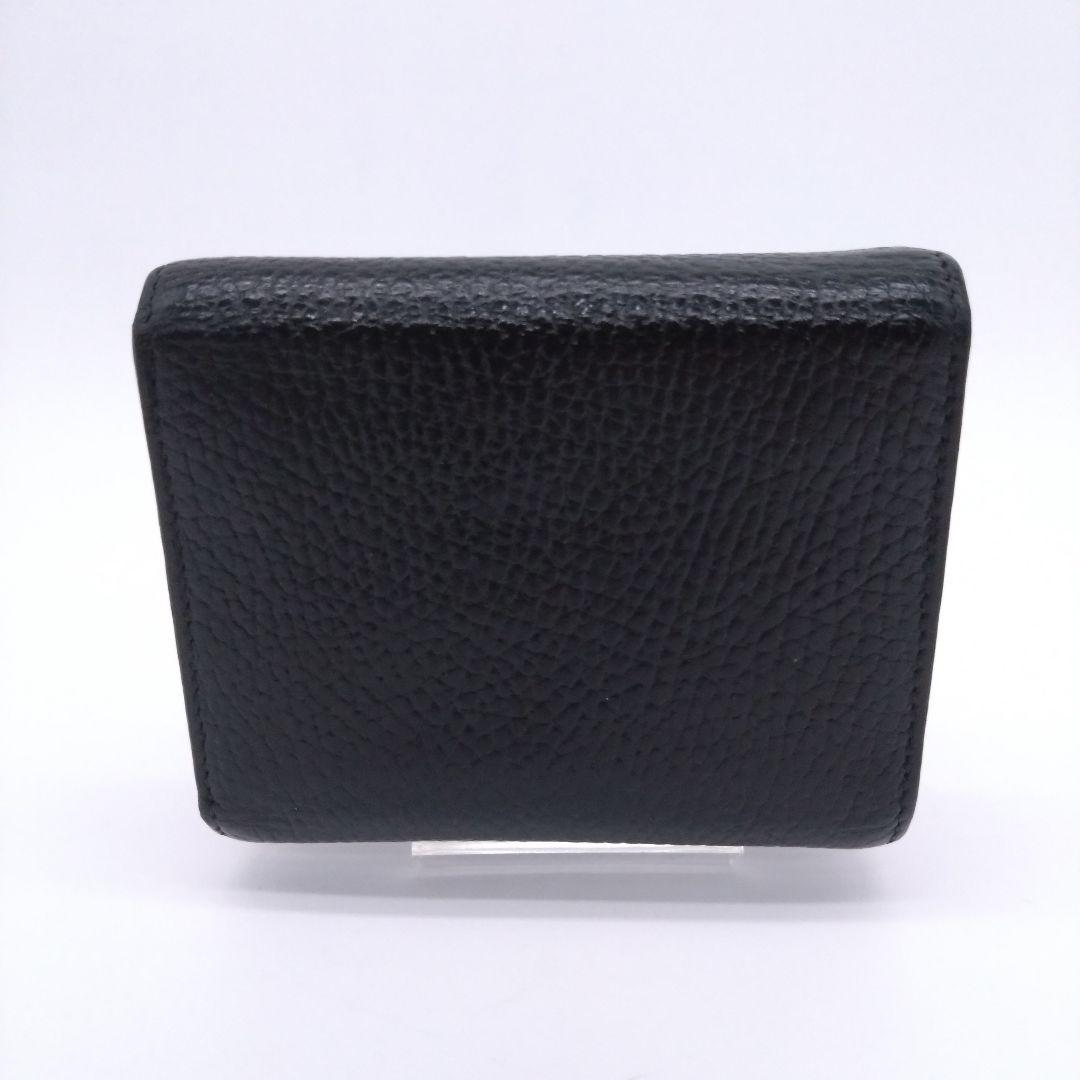 GUCCI 三つ折り財布 GGマーモントレザー 黒 546584 - メルカリ