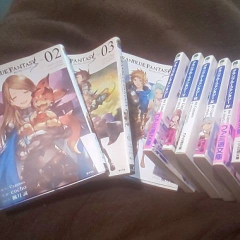 メルカリ グランブルーファンタジーコミック3巻と小説6巻迄のセット販売 青年漫画 1 222 中古や未使用のフリマ
