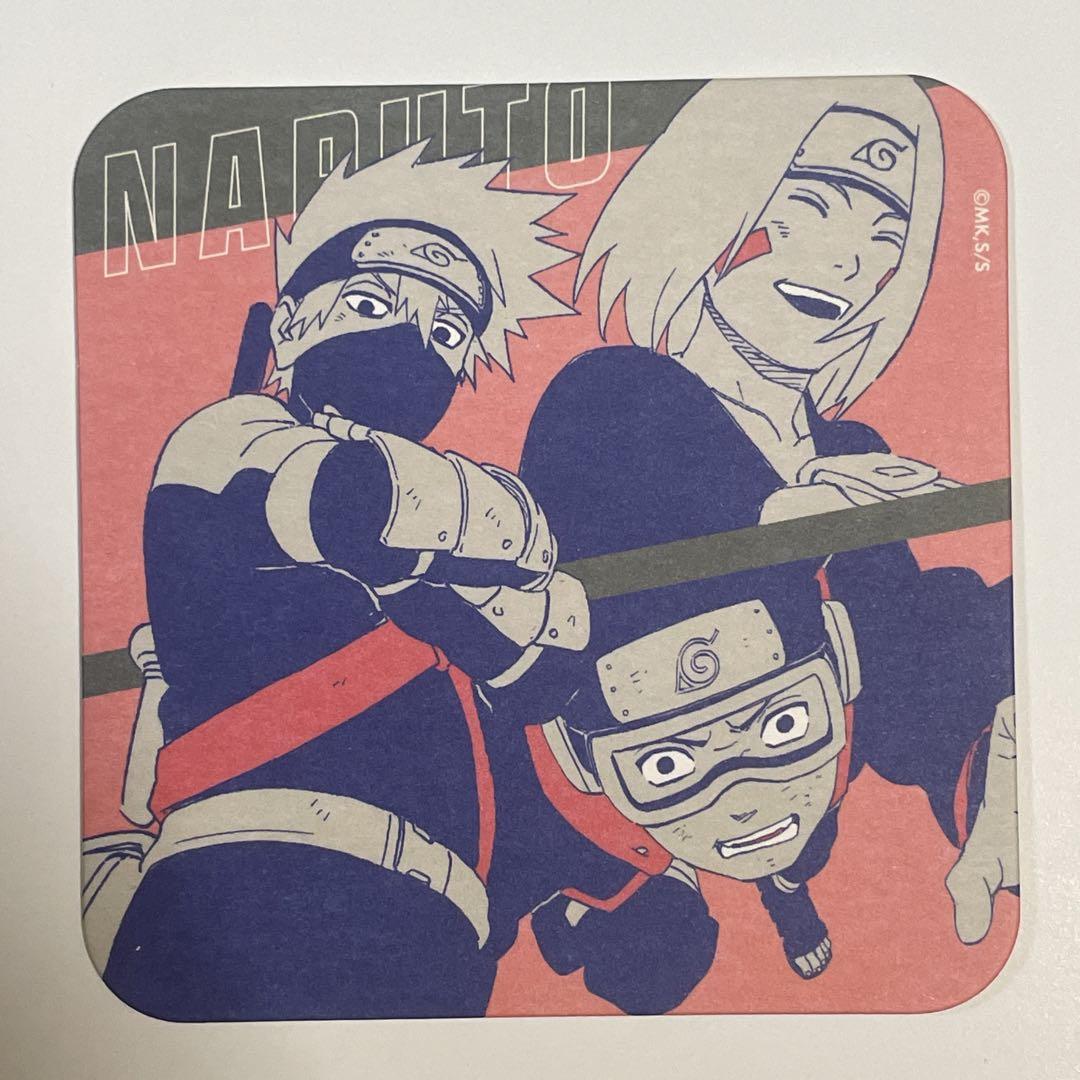 カカシ オビト リン NARUTO アートコースター アトコ カード カカシ オビト リン NARUTO アートコースター アトコ カード