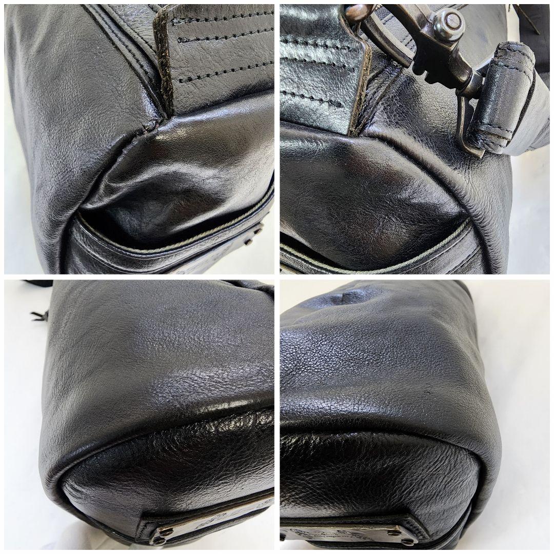 良品】アルフレッドバニスター ショルダーバッグ レザー ロゴ