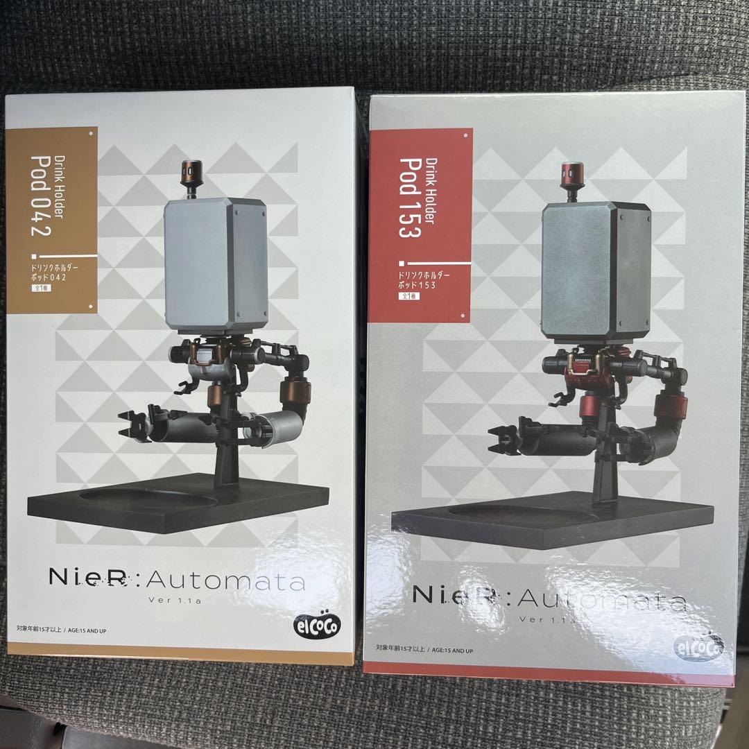 値下 NieR:Automata ニーアオートマタ ドリンクホルダー 2種
