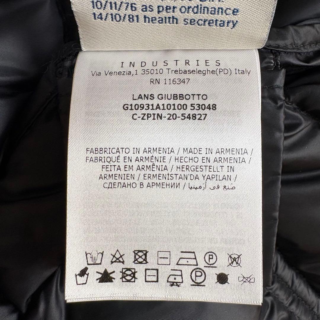 大きいサイズ　MONCLER モンクレール　LANS ダウンジャケット　5 黒