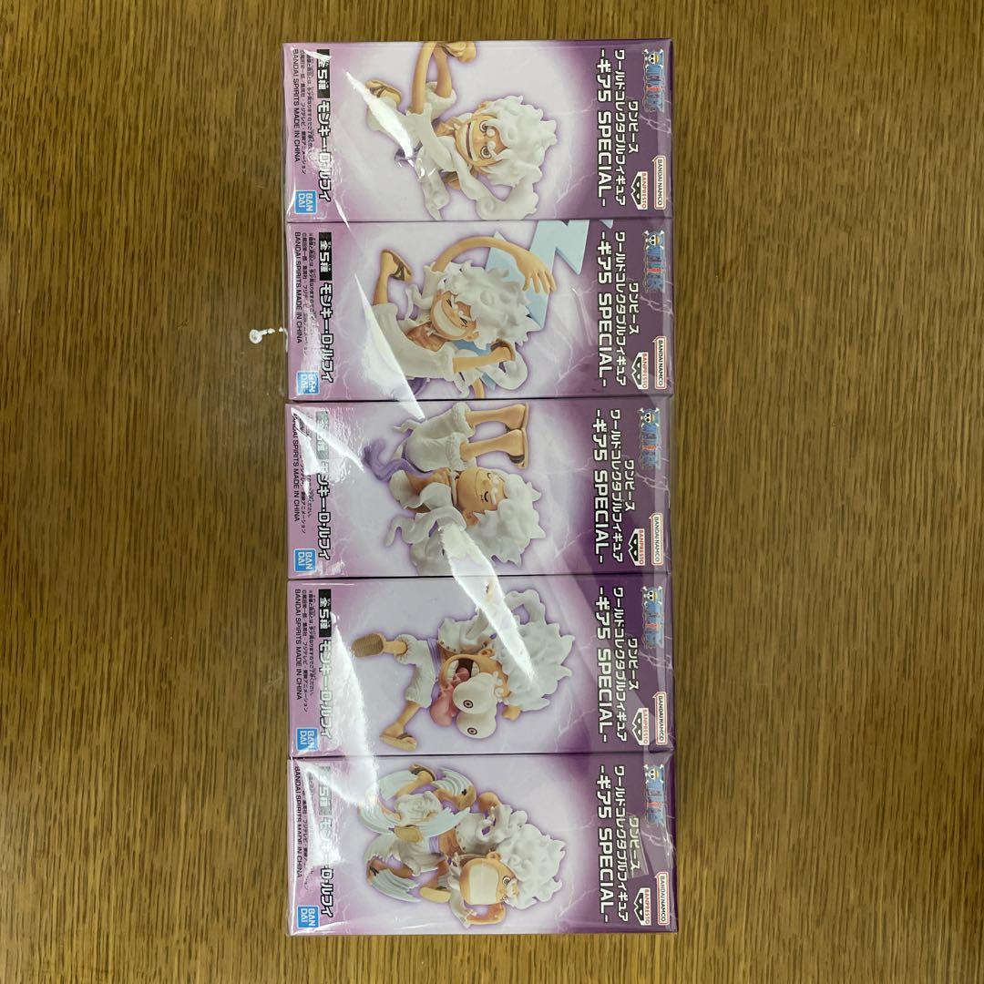 ワンピース ワーコレ ルフィ ニカ 全5種 ギア5 SPECIAL 全5種