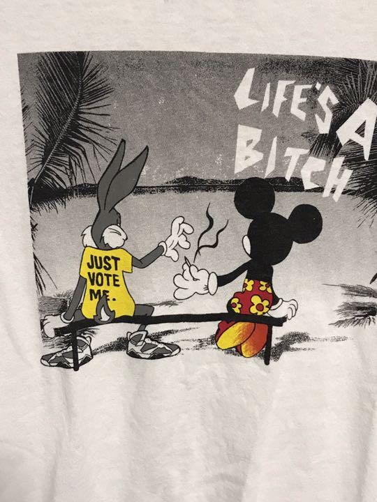 希少‼️早い者勝ち‼️USA古着‼️バーニー×ミッキーマウスTシャツ pPeW6-m71376713888 人気超激得