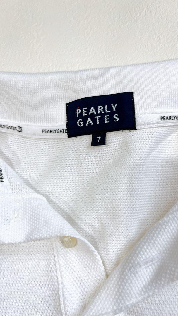 PEARLY GATES 2024年モデル 35周年 半袖ポロシャツ サイズ7