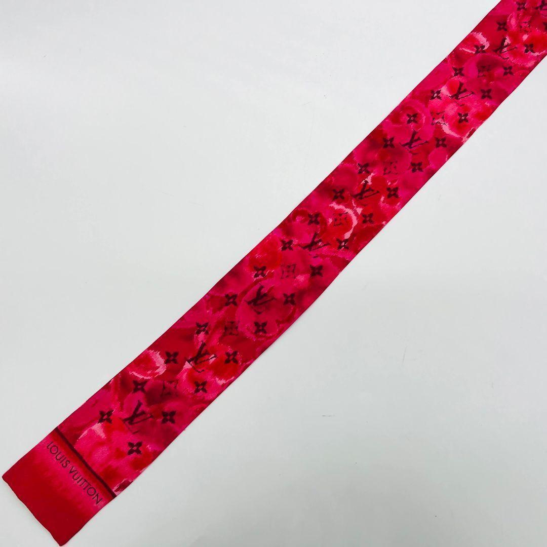 LOUISVUITTON パレオサマーイカット スカーフ レッド系 スカーフ