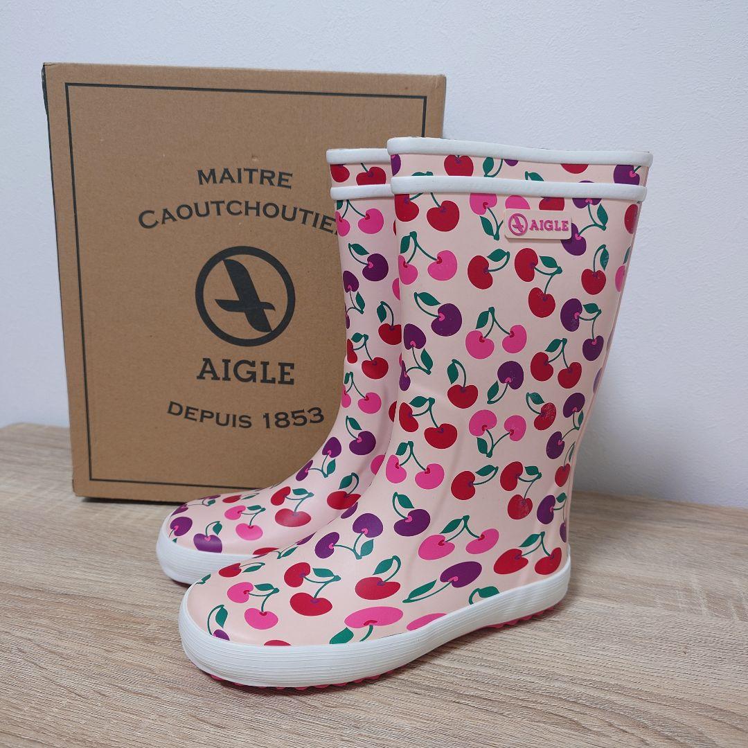 AIGLE　 エーグル　レインブーツ　長靴　20cm