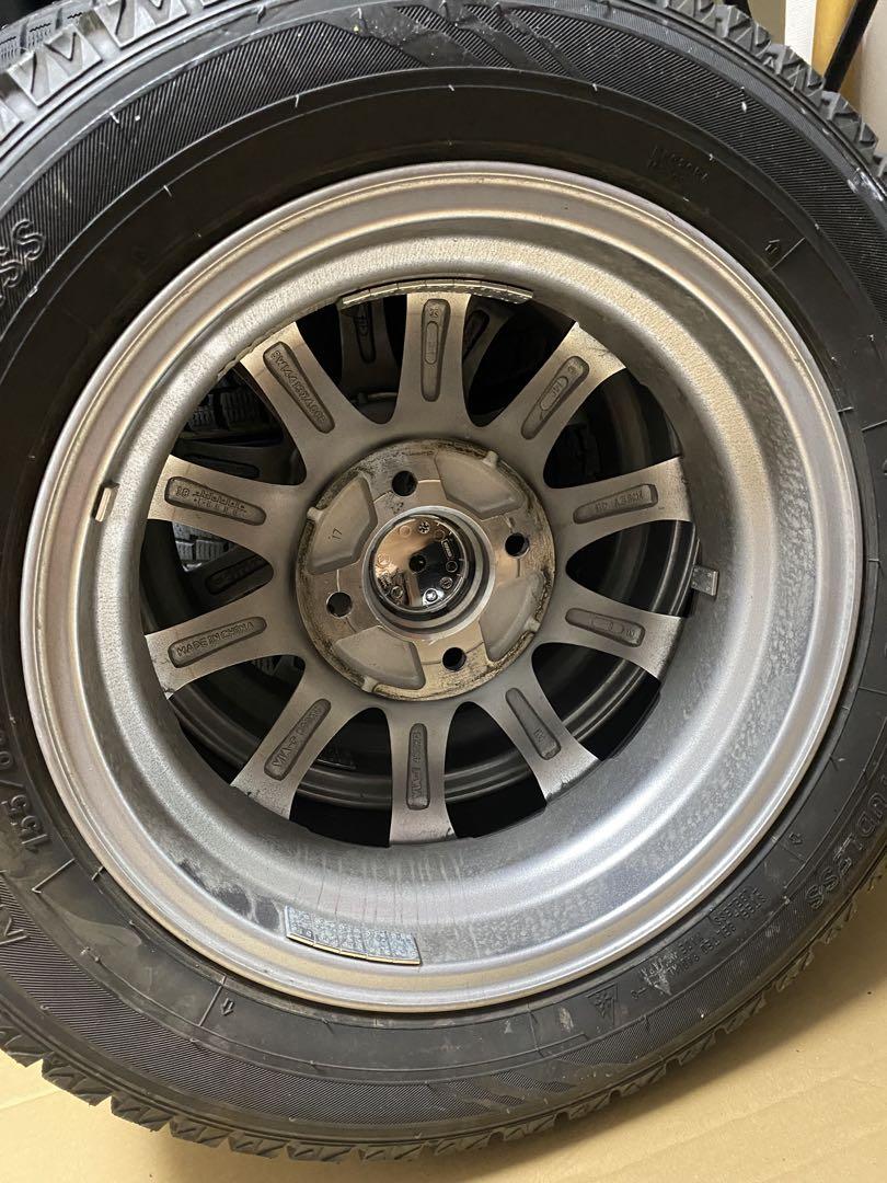 ノーストレックN3 155/65R13 タイヤホイールセット 2018年製