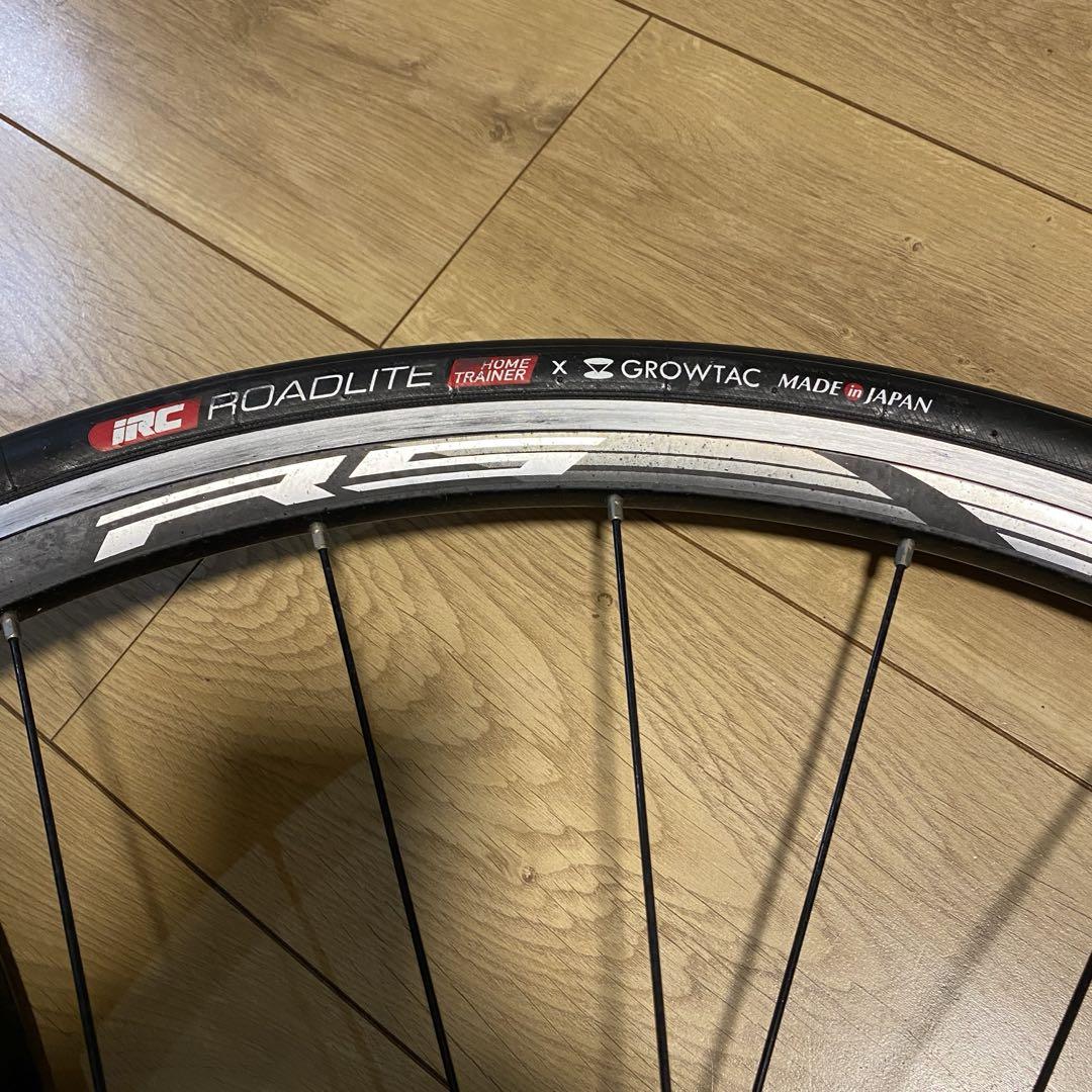 グロータックローラー用タイヤ&Shimano WH-RS010 ホイール前後