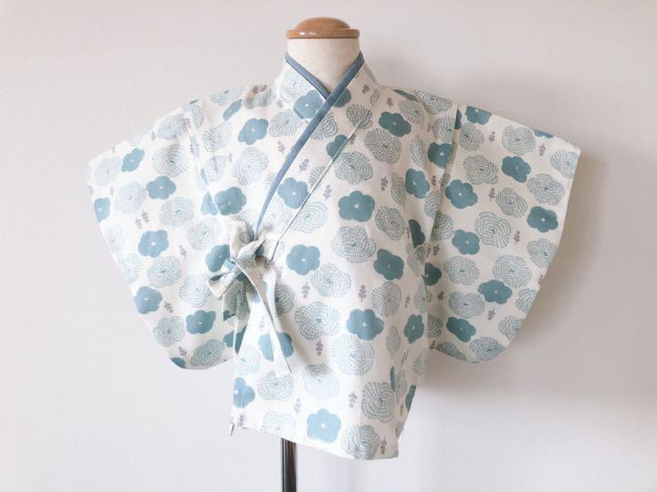 あみ様専用 上下セット じんべいパンツ簡易帯 gk06P-m71386635788 ネモフィラ ハンドメイド♡ベビー袴 超歓迎低価