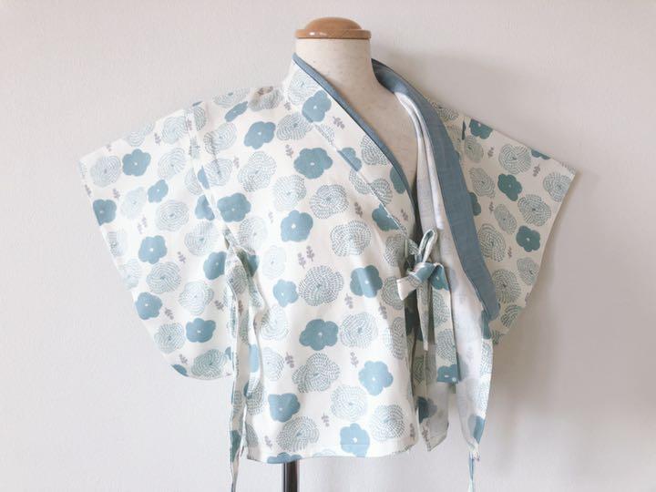 あみ様専用 上下セット じんべいパンツ簡易帯 gk06P-m71386635788 ネモフィラ ハンドメイド♡ベビー袴 超歓迎低価