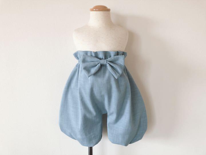 あみ様専用 上下セット じんべいパンツ簡易帯 gk06P-m71386635788 ネモフィラ ハンドメイド♡ベビー袴 超歓迎低価