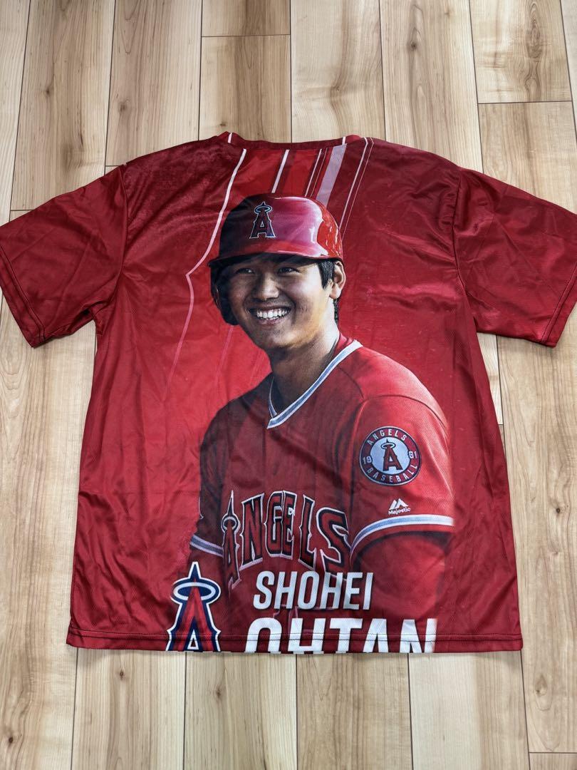 MLB エンゼルス 大谷翔平 ネーム&ナンバーTシャツ Lサイズ