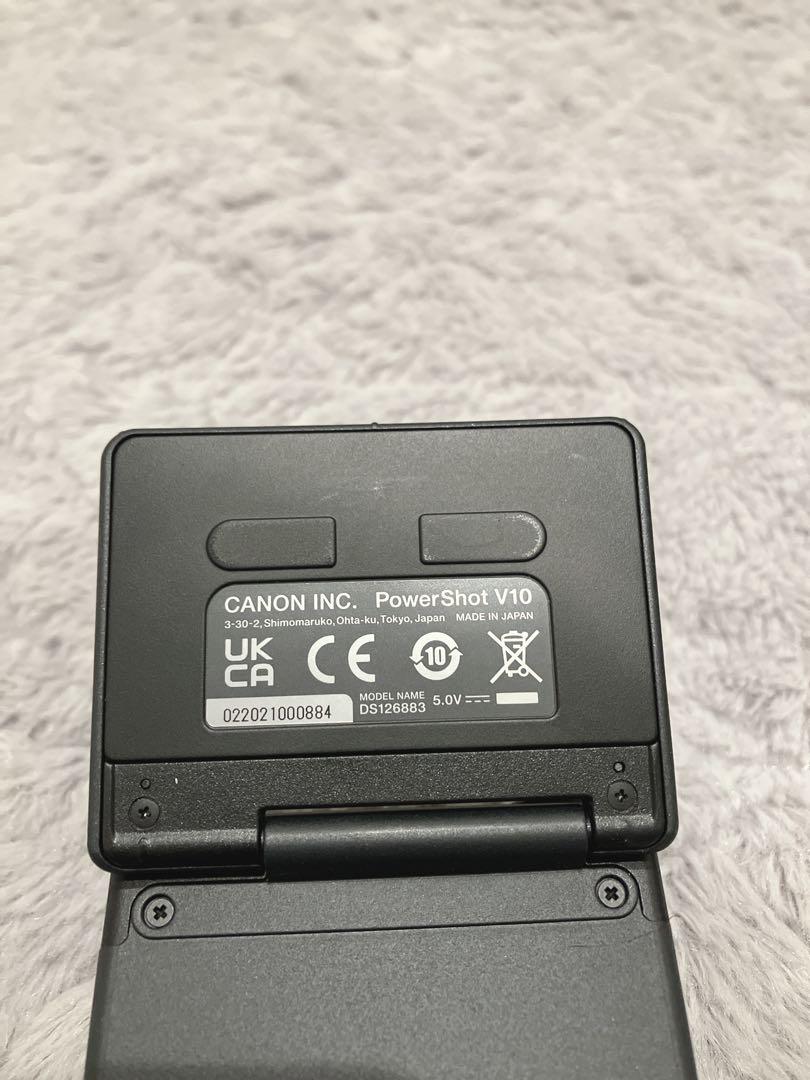Canon PowerShot V10 ブラック