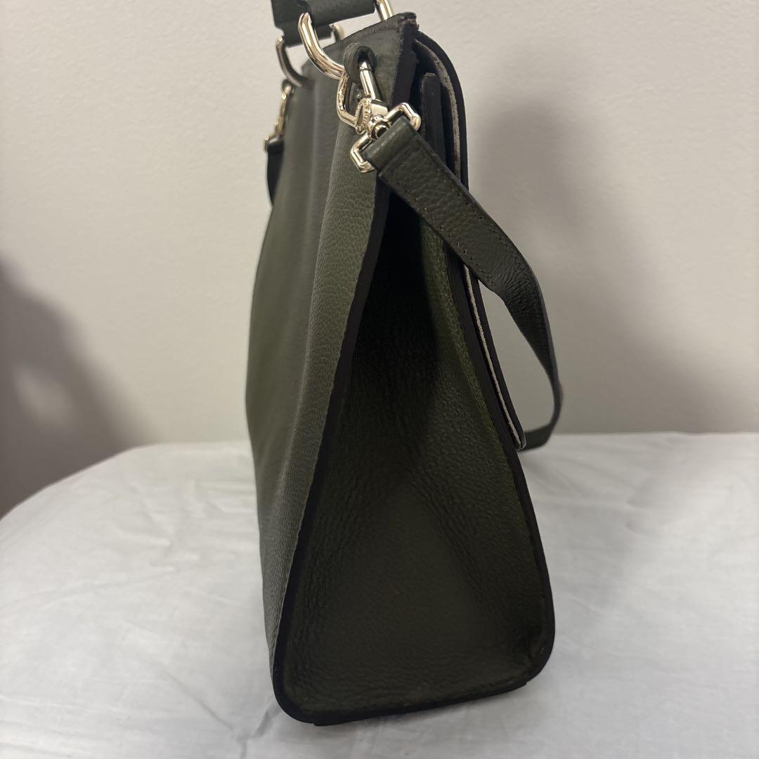 美品　FURLA 2way ショルダー　ハンドバック　レザー