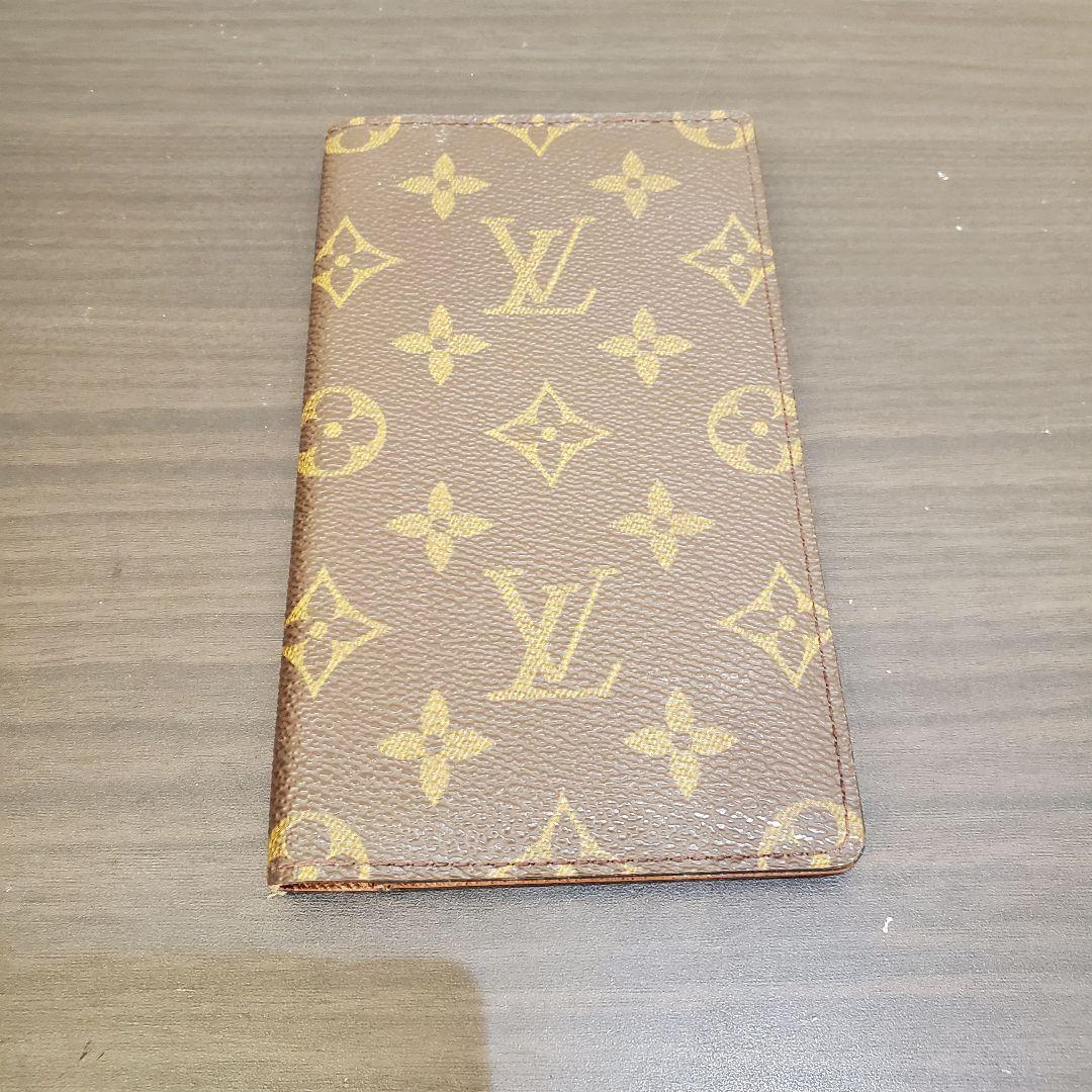 【美品】LOUIS VUIUON エピ アジェンダ・ポッシュ名刺 手帳お札ケース LOUIS VUITTONモノグラム アジェンダポッシュ手帳カバー名刺入