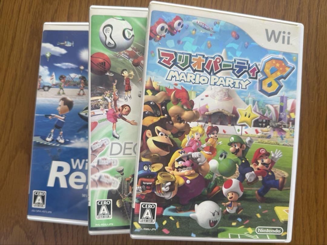 任天堂will、ソフト3点セット 任天堂 Wii ソフト 3点 - メルカリ