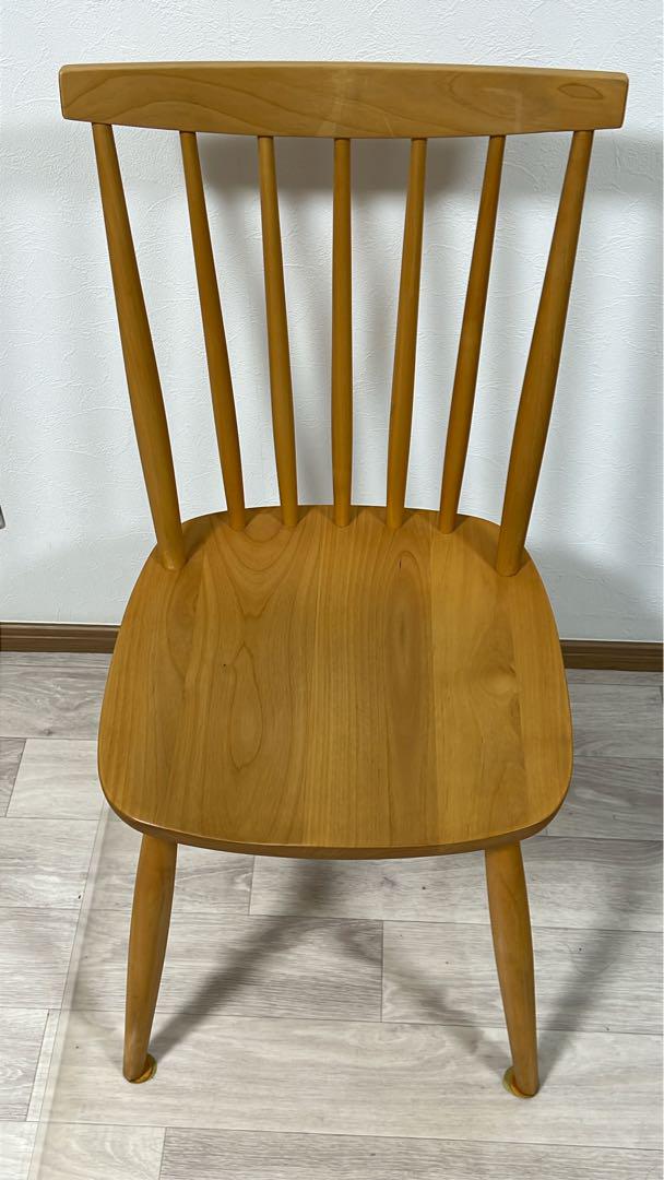 【30%オフ+送料込/美品】モモナチュラル　ダイニングチェア