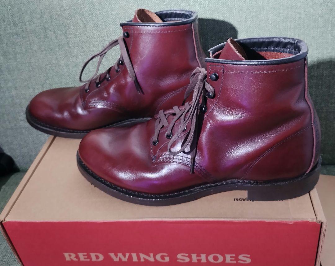 靴 REDWING 9062 BECKMAN flatBox  8D