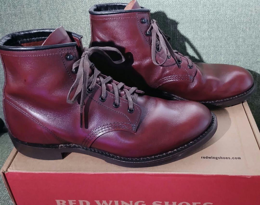 靴 REDWING 9062 BECKMAN flatBox  8D