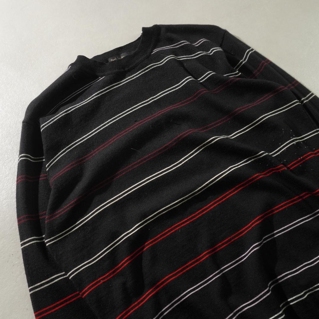 Paul Smith ブラック ケーブルニットセーター ブラック