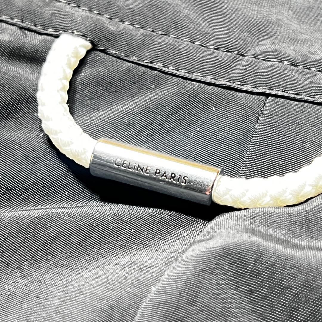 CELINE ナイロン　スイムショートパンツ　ブラック S