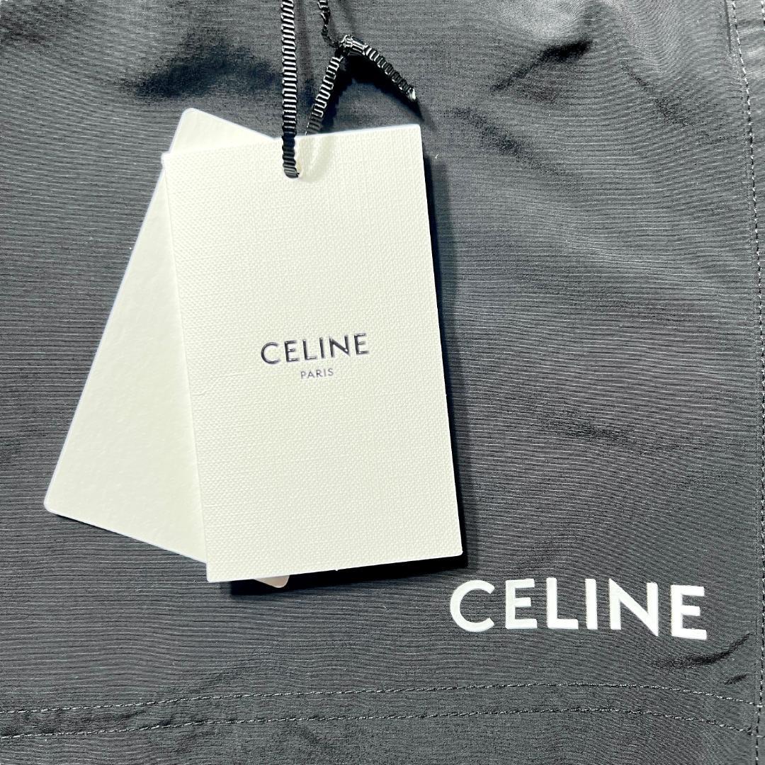 CELINE ナイロン　スイムショートパンツ　ブラック S