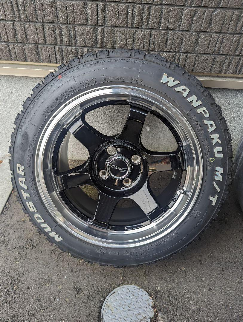 15インチ PCD100 4H 8j+30 185/60R15