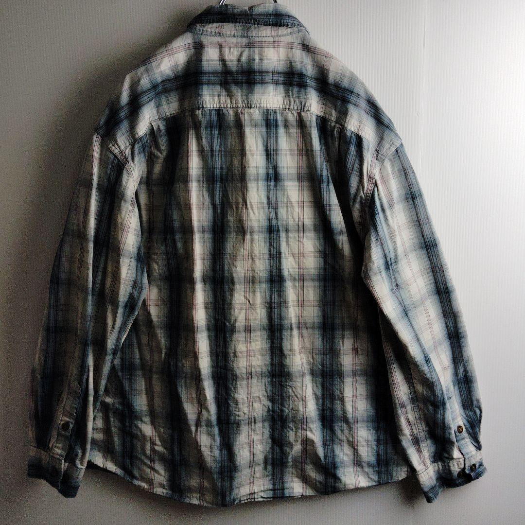 カーハート 長袖シャツ BDシャツ チェック柄 マルチカラー メンズ2XL