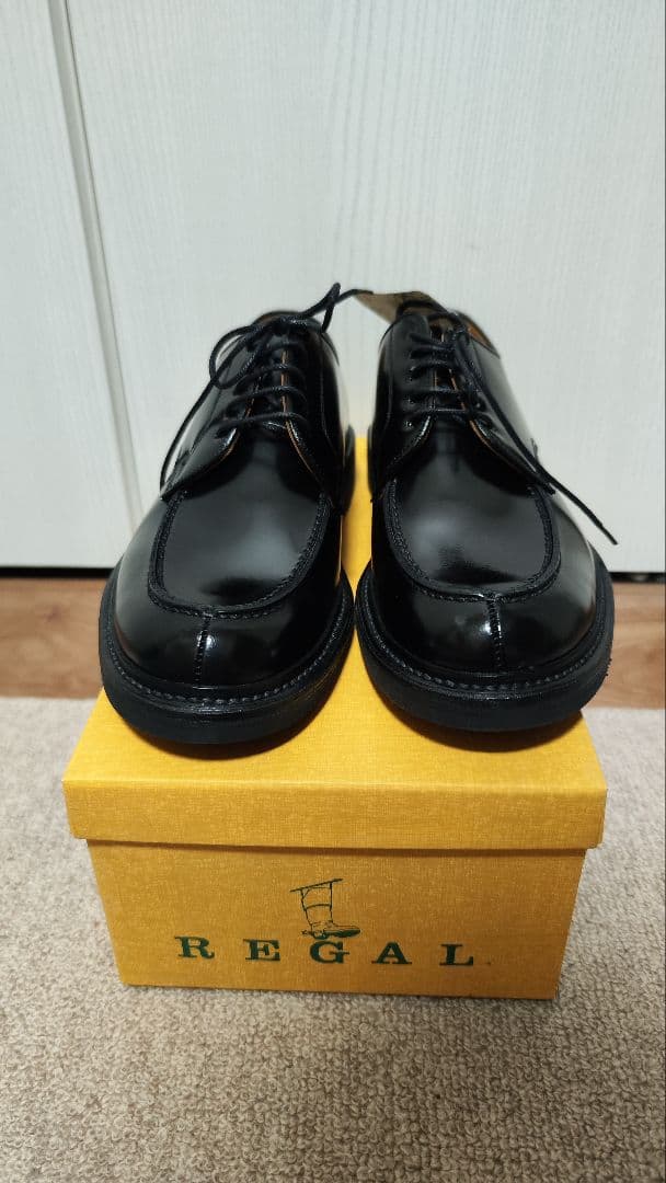 新品】REGAL リーガル JU15AG 25cm Uチップ 外羽根 メンズ - メルカリ 新品】REGAL リーガル JU15AG 25cm Uチップ 外羽根 メンズ - メルカリ