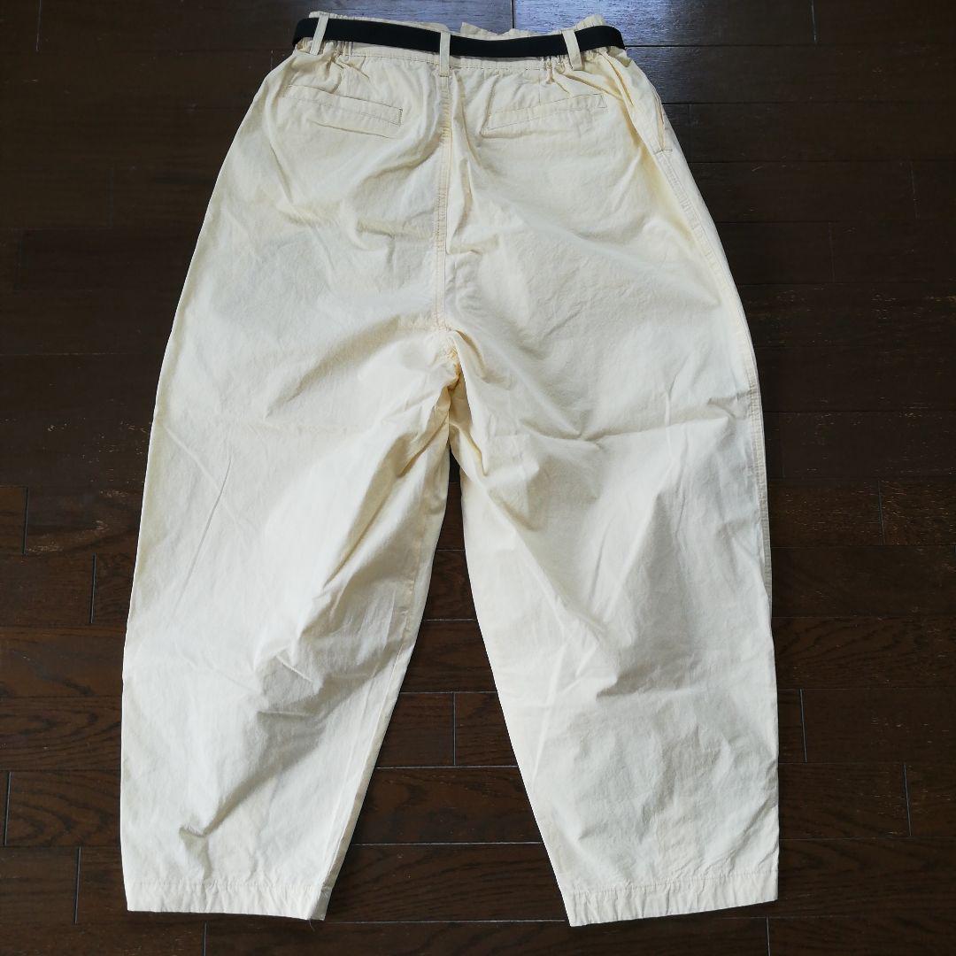 おすすめ 新品】BUTTBILL コットンウォッシュルーズパンツ パンツ