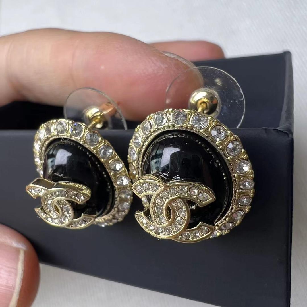 CHANEL シャネル ココマーク パール ピアス ゴールド
