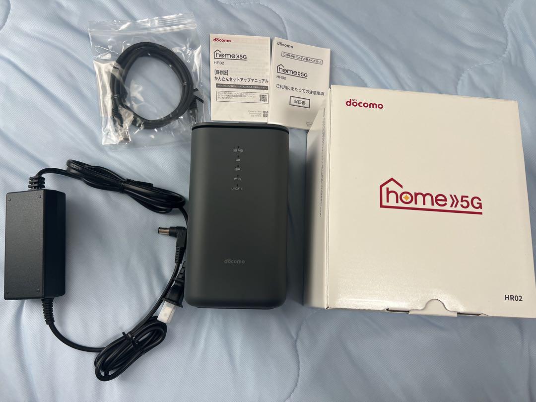 docomo home 5G HR02 ルータールーター・ネットワーク機器