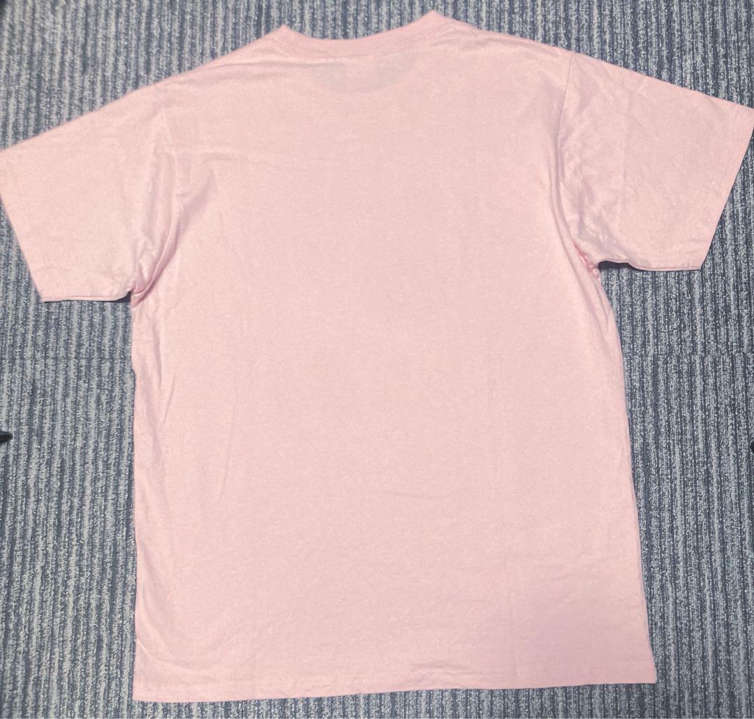 BIRDOG 1ST-LOGO T pink L コムドット ピンク tシャツ