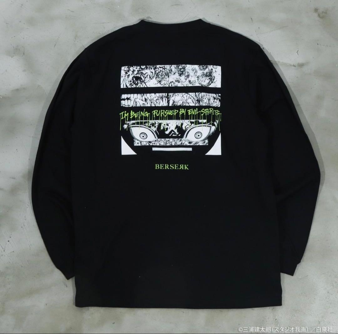 ベルセルク ロンT Tシャツ XL ベルセルク 触 三浦建太郎XL LL WWW_HOMU-JOURNEY_COM