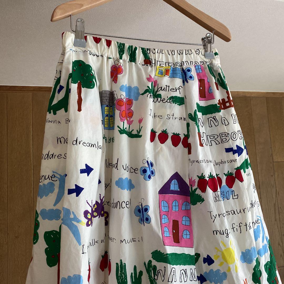 MUVEIL ミュベール 総柄 スカート | contifarma.pe