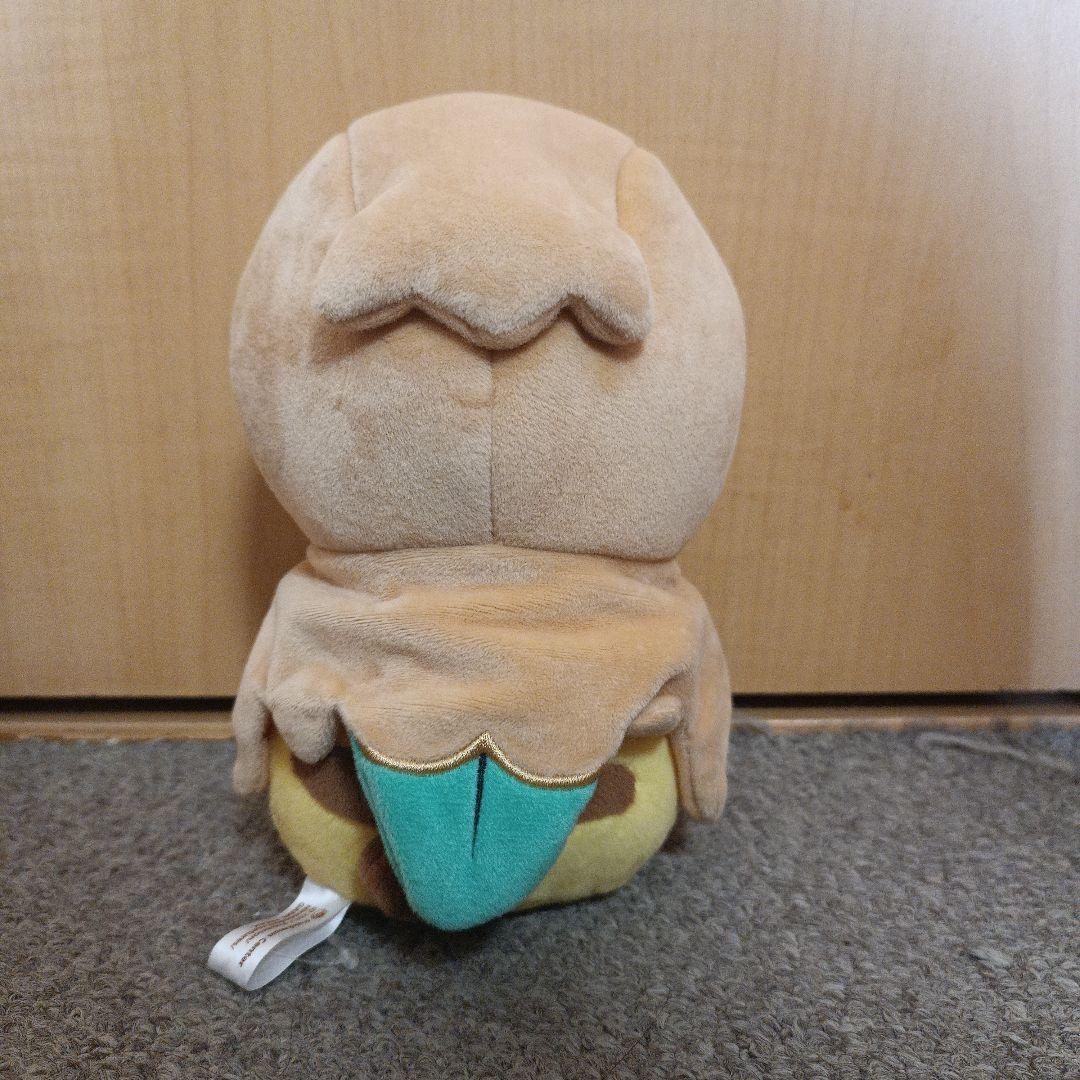 ポケモンセンター モクローのポンチョを着たピカチュウ ぬいぐるみ モクロー