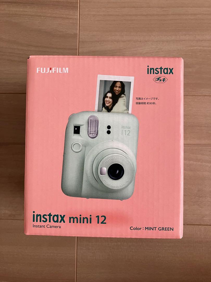 【新品】FUJIFILM instax mini12 チェキ ミントグリーン