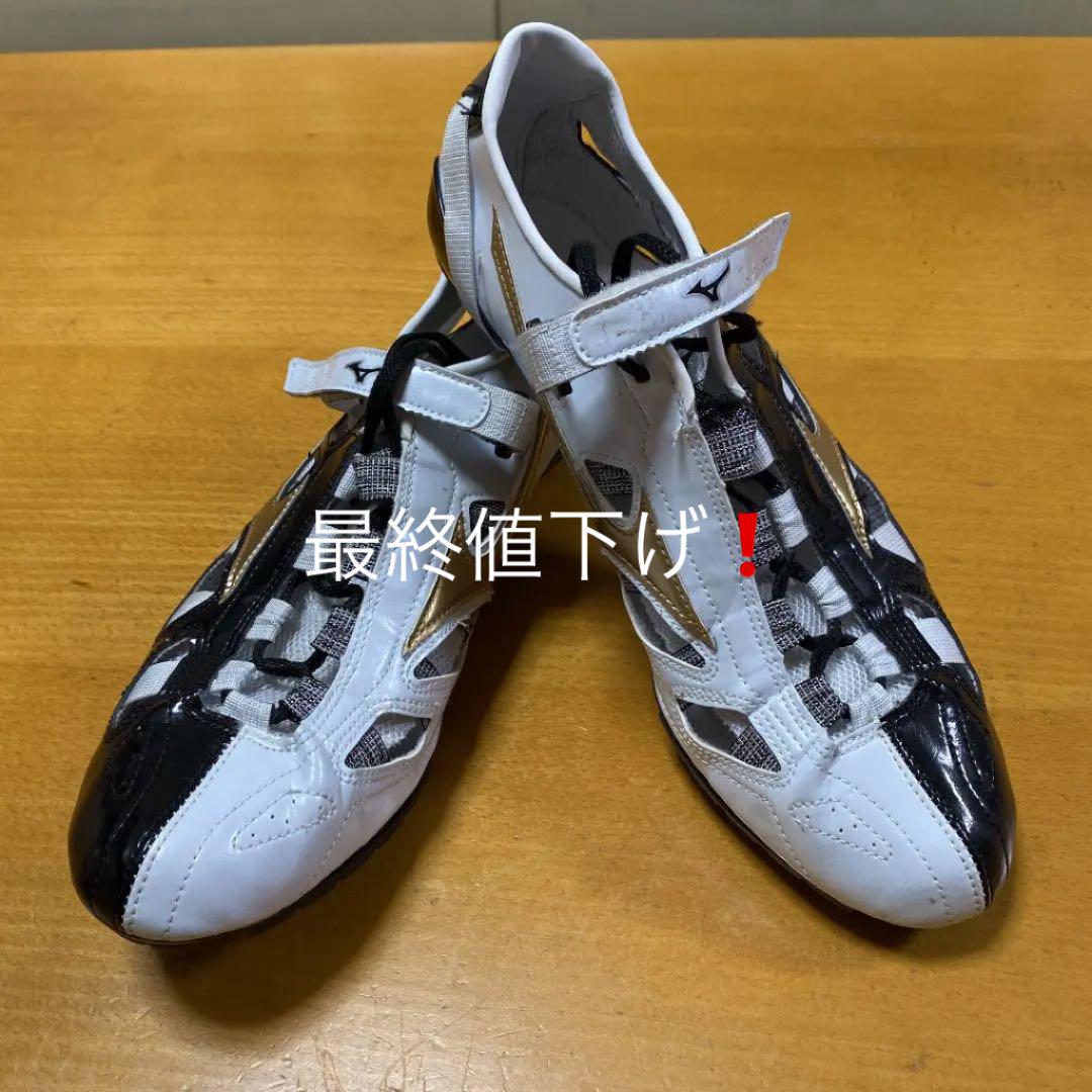 mizuno クロノインクス9富士スポーツ限定 ブラックホワイトゴールド 28