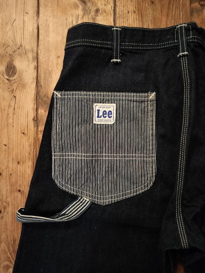 Lee リー ペインターパンツ デニム ヒッコリー ストライプポケット Mサイズ