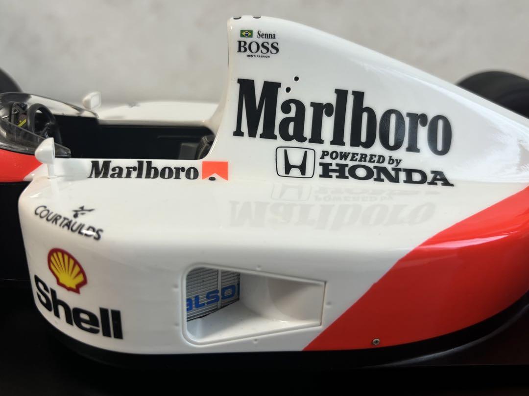 タミヤ 1/12 マクラーレンホンダ MP4/6 塗装完成品(ケース付き) 画像11