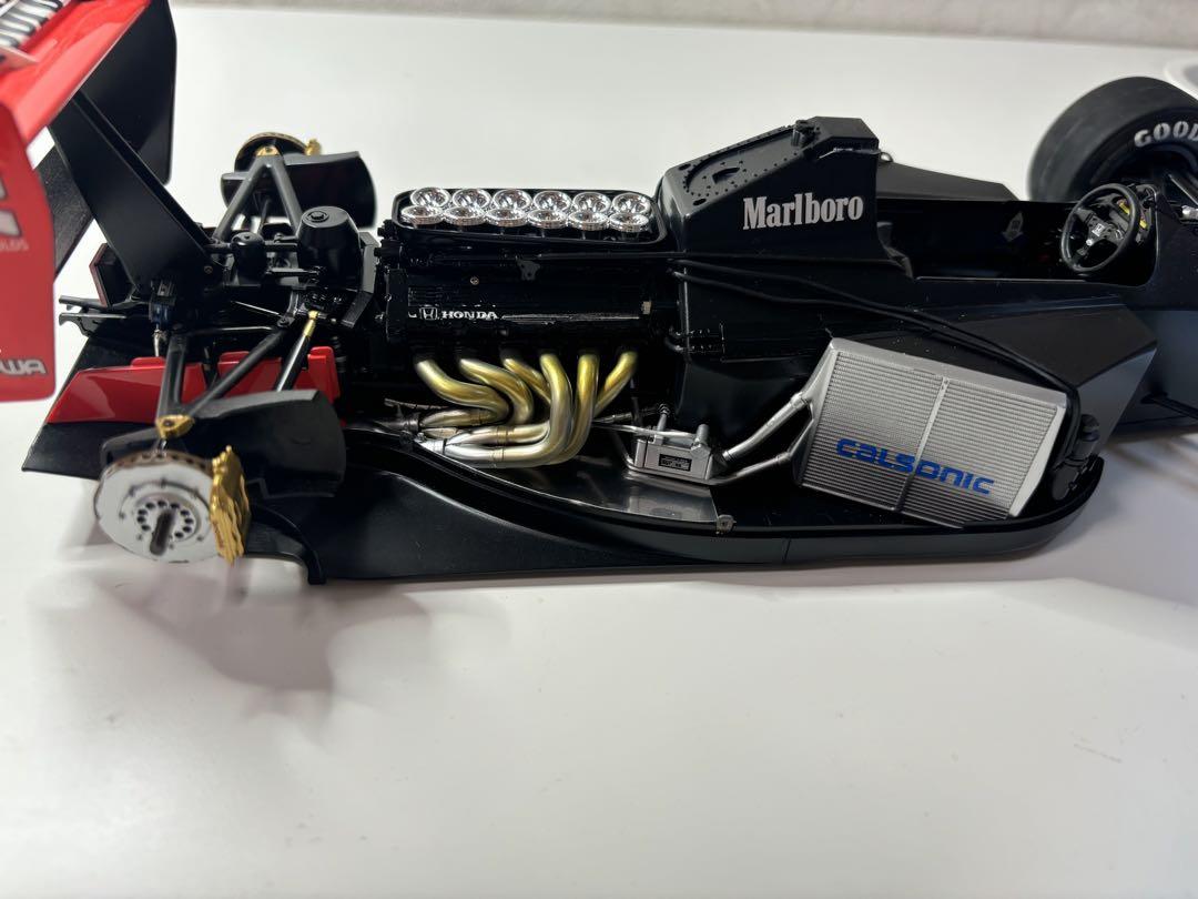 タミヤ 1/12 マクラーレンホンダ MP4/6 塗装完成品(ケース付き) 画像17