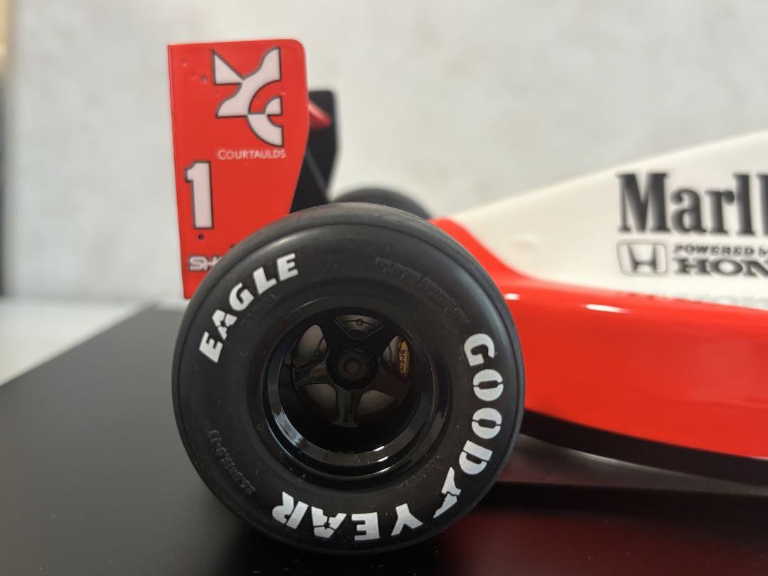 タミヤ 1/12 マクラーレンホンダ MP4/6 塗装完成品(ケース付き) 画像7