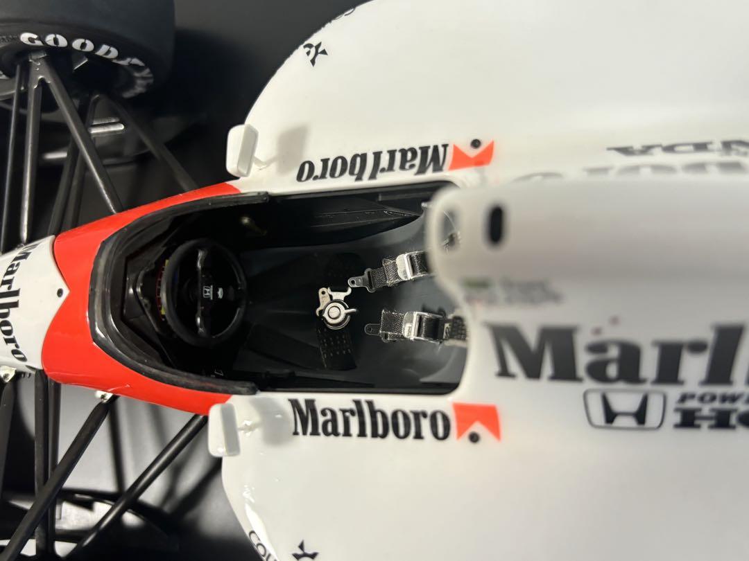 タミヤ 1/12 マクラーレンホンダ MP4/6 塗装完成品(ケース付き) 画像9