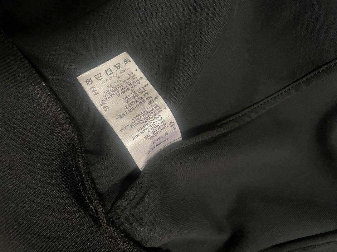 adidas ブラック トラックジャケットLサイズ